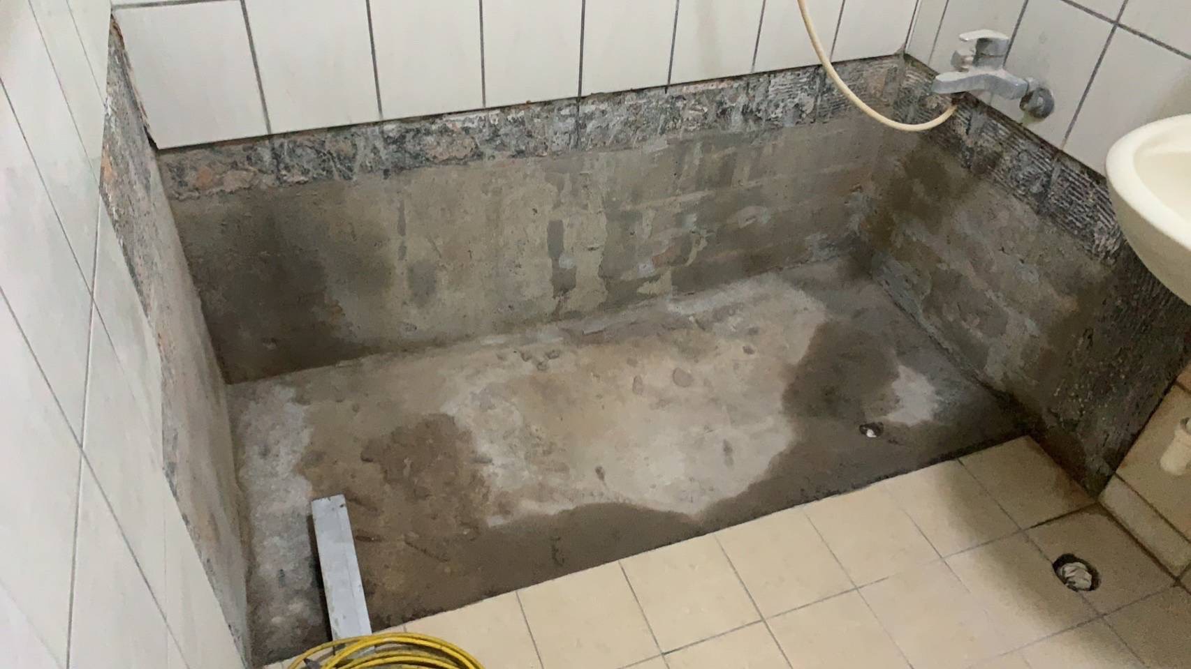 花蓮浴池重建防水翻修